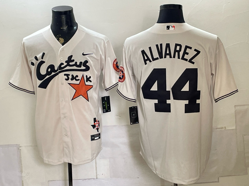 Men Houston Astros #44 Alvarez white 2026 MLB Jerseys 0722001->philadelphia phillies->MLB Jersey
